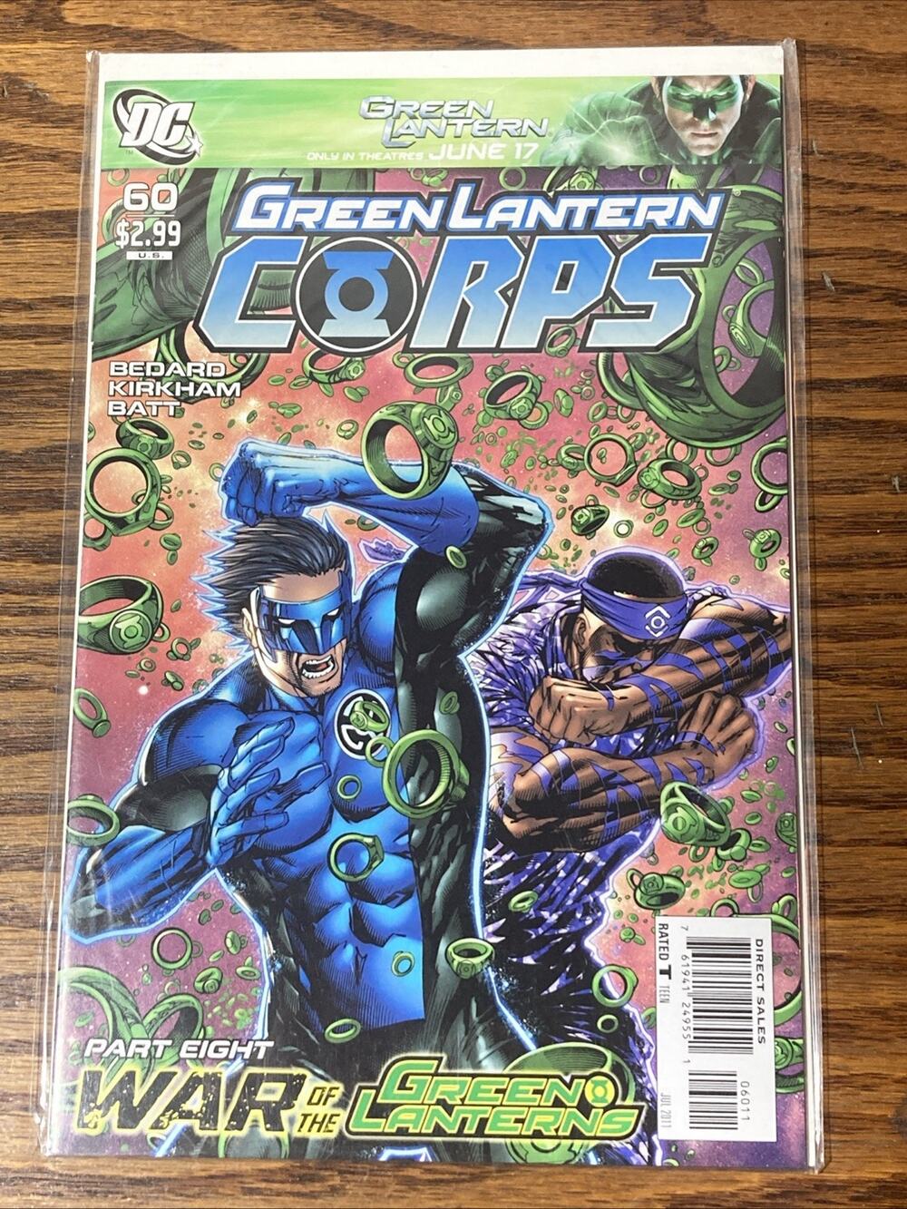 DC Comics Green Lantern Corps #60 2011